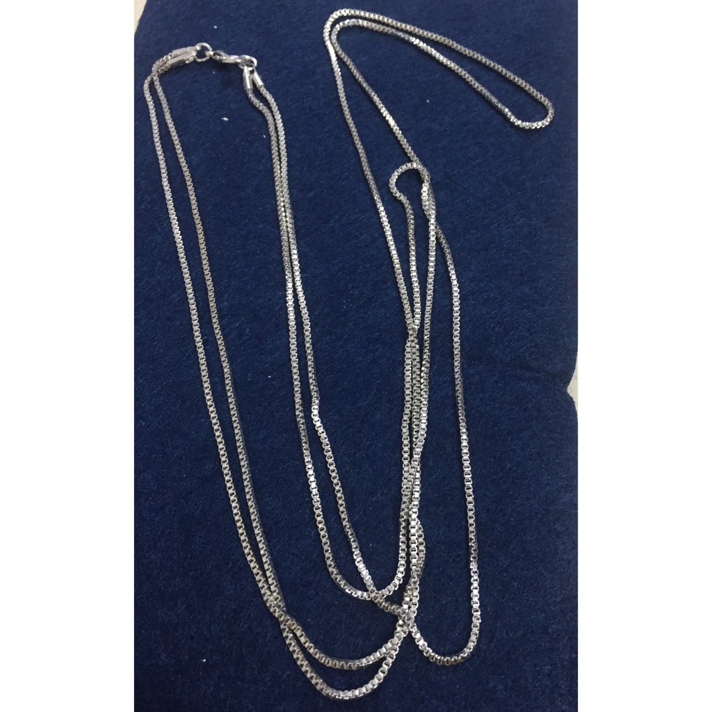 Dây chuyền đôi 2 tầng trơn-VCX01