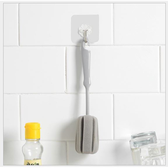 Cọ bọt biển rửa ly cốc thiết kế tay cầm dài tiện dụng