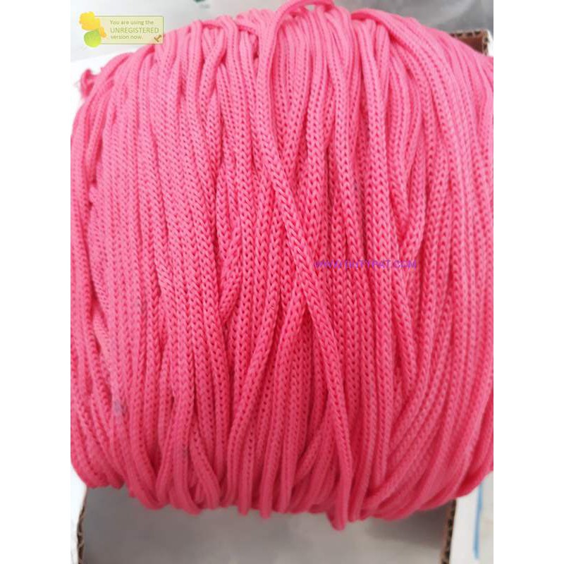 Dây dù 3mm mềm bó 5-10 met, dây đan vòng tay, vòng cổ
