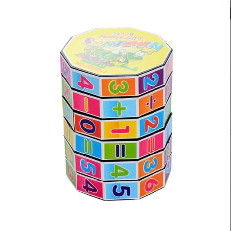 rubic toán học đồ chơi cho bé làm quen với số và các phép tính cơ bản.Vừa học vừa hơi bé nào cũng mê P191-129