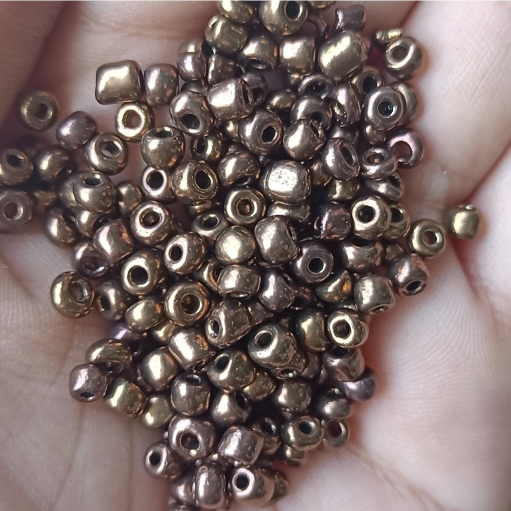 10gam Hạt cườm size ĐẠI 3.6mm đủ màu để chọ dùng trang trí trang sức, quần áo, túi xách, dây đeo khẩu trang