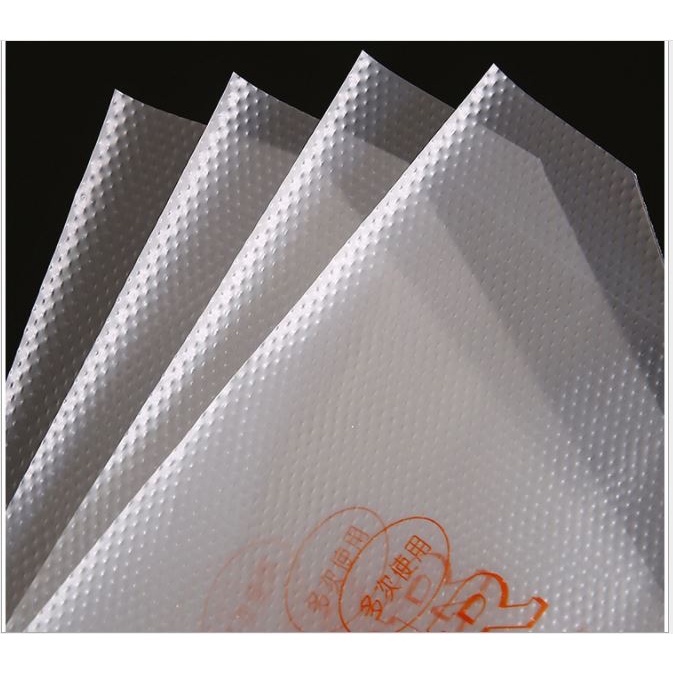 GÓI 100 Túi bắt bông kem nhựa đủ size nhỏ ,trung, lớn vỏ sần chống trơn tuột Master p191-175-176-177