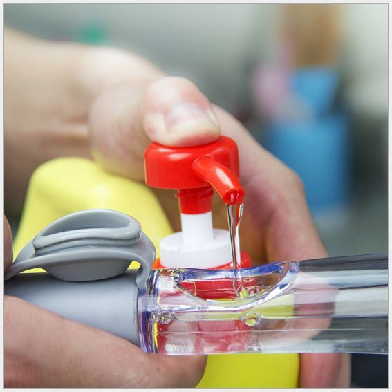 Cọ rửa chén bát đa năng có tay cầm dài tiện lợi