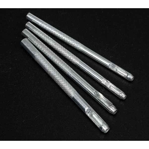 Dụng cụ đục lỗ tròn thủ công đường kính lỗ 2.5/3/3.5/4mm  cho da, vải, giấy, silicon, carton
