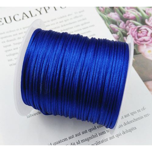 Cuộn 30-100m dây tim 2.5m Đài Loan hàng nhập khẩu loại đẹp nhiều màu để chọn, dây đan vòng tay, dây thắt vòng,vòng cổ