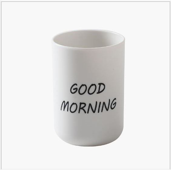 Ly Đánh Răng Nhựa Good Morning - Cốc Nhựa 330ml