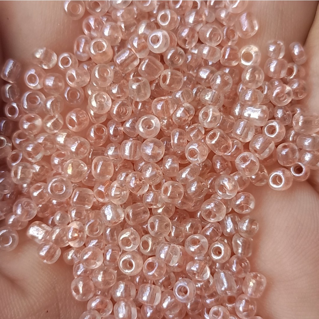 10gam Hạt cườm size trung 3mm đủ màu để chọ dùng trang trí trang sức, quần áo, túi xách, dây đeo khẩu trang
