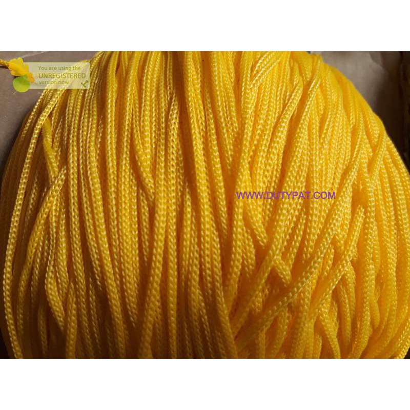 Dây dù 3mm mềm bó 5-10 met, dây đan vòng tay, vòng cổ