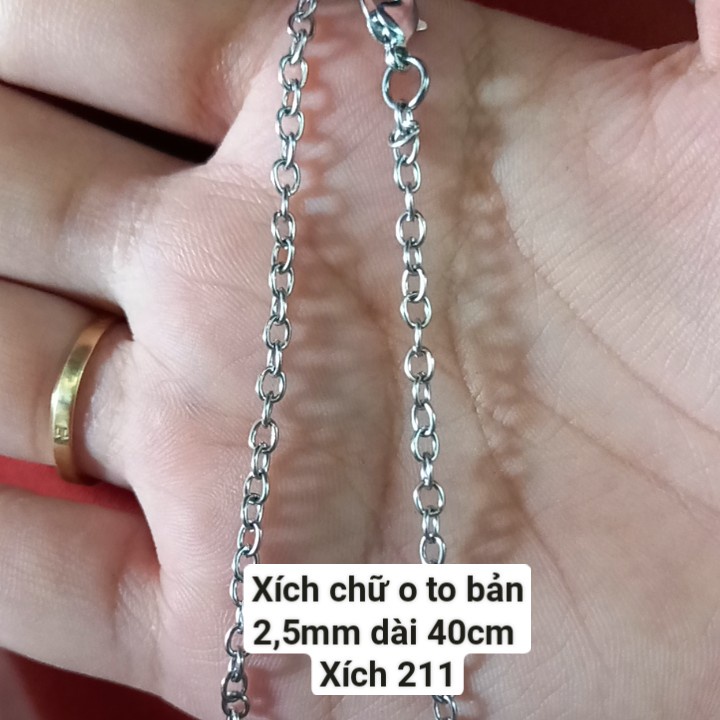 dây xích các loại 5mm,3mm,3,5mm,2mm-x201,x202,x203,x204,x205,x206