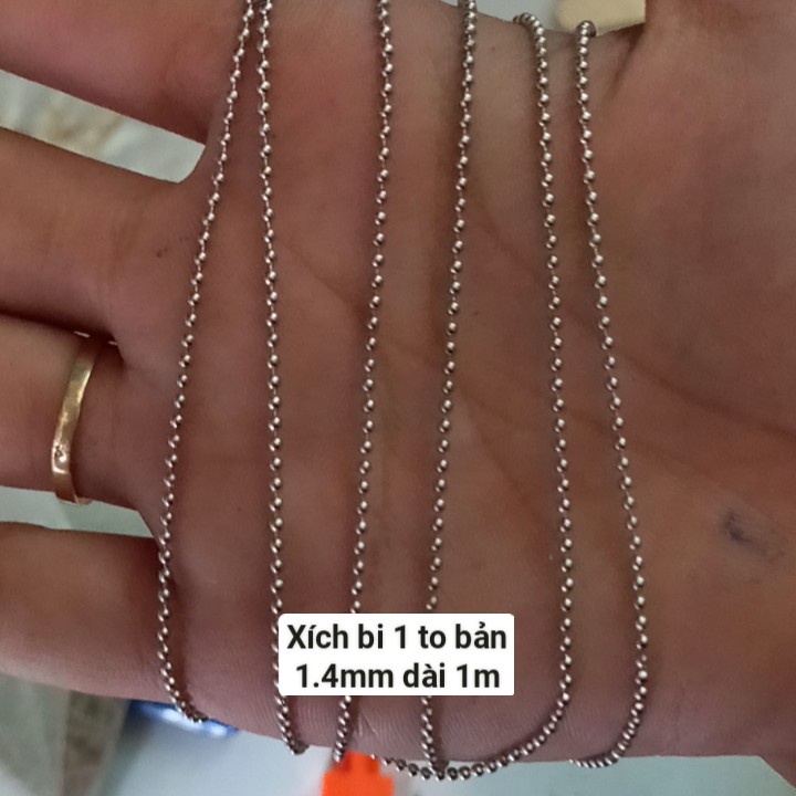 dây xích các loại 5mm,3mm,3,5mm,2mm-x201,x202,x203,x204,x205,x206