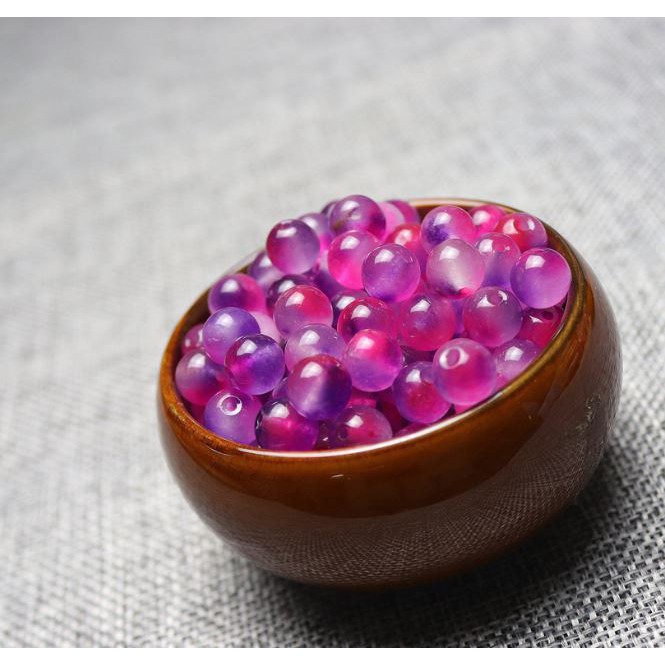 10-20viên đá thiên nhiên 6-8-10mm nhiều màu làm vòng