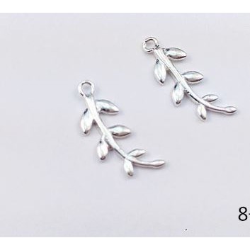 mặt bạc 925 nhỏ nhiều kiểu làm vòng