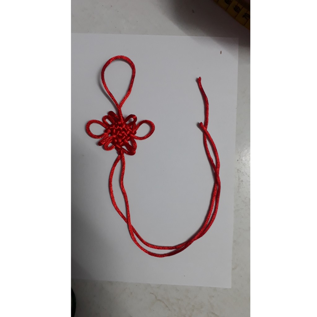 (P131A-1) Dây thắt nơ treo phụ kiện , dây treo tua rua, dây đồng tâm kết