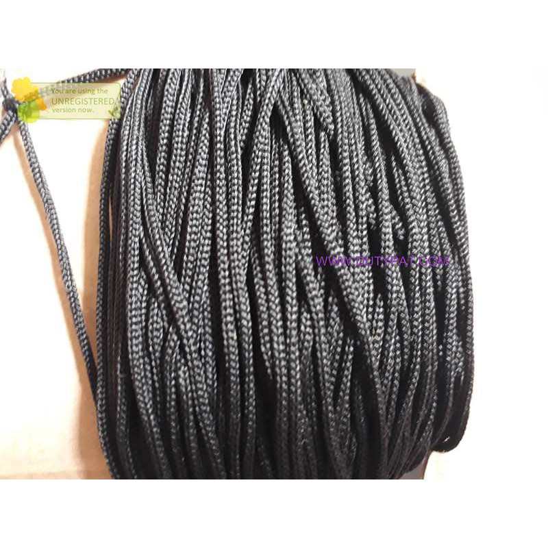 Dây dù 3mm mềm bó 5-10 met, dây đan vòng tay, vòng cổ