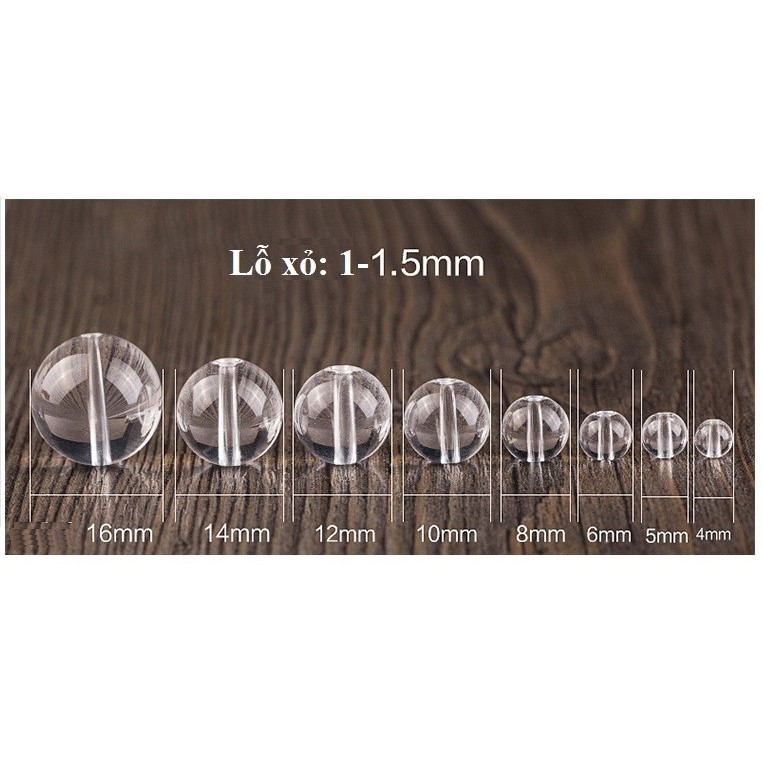 25-50-100gam hạt đá xanh lá size 8mm