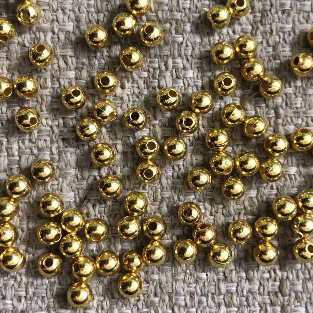 10-50 gam hạt châu 5mm, hạt cườm,hạt bẹt nhựa nhiều màu có lỗ làm trang sức vòng cổ , vòng tay, trang trí quần áo