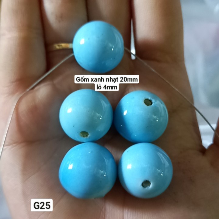 Đá gốm đính pha lê