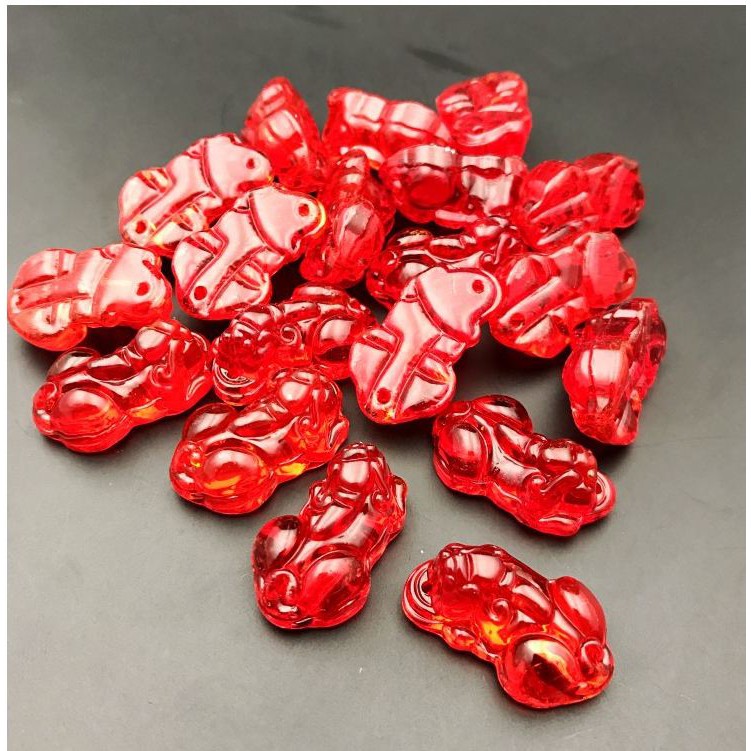 tỳ hưu nhỏ làm vòng tay đủ màu