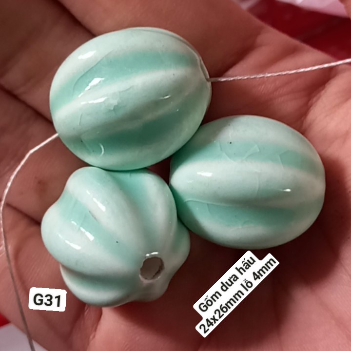 Đá gốm đính pha lê