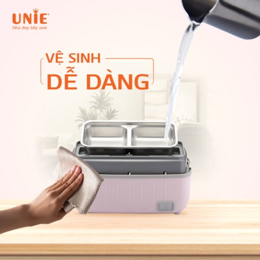 Hộp đựng cơm cắm điện văn phòng cao cấp UNIE UV-P1