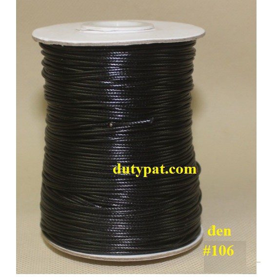 cuộn 160m Dây sáp da, sáp bóng Hàn 1mm
