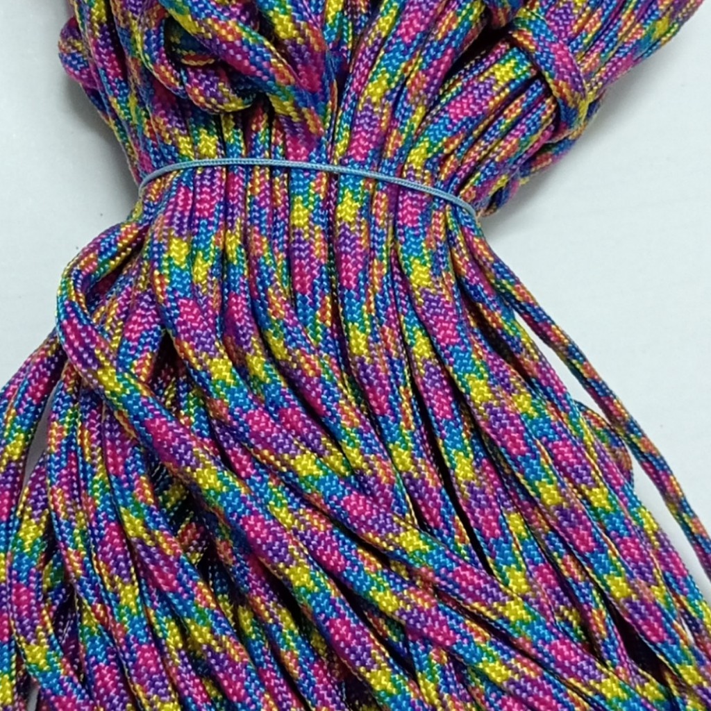 bó 3 met paracord 4mm 7 lõi nhiều màu (bổ sung màu)