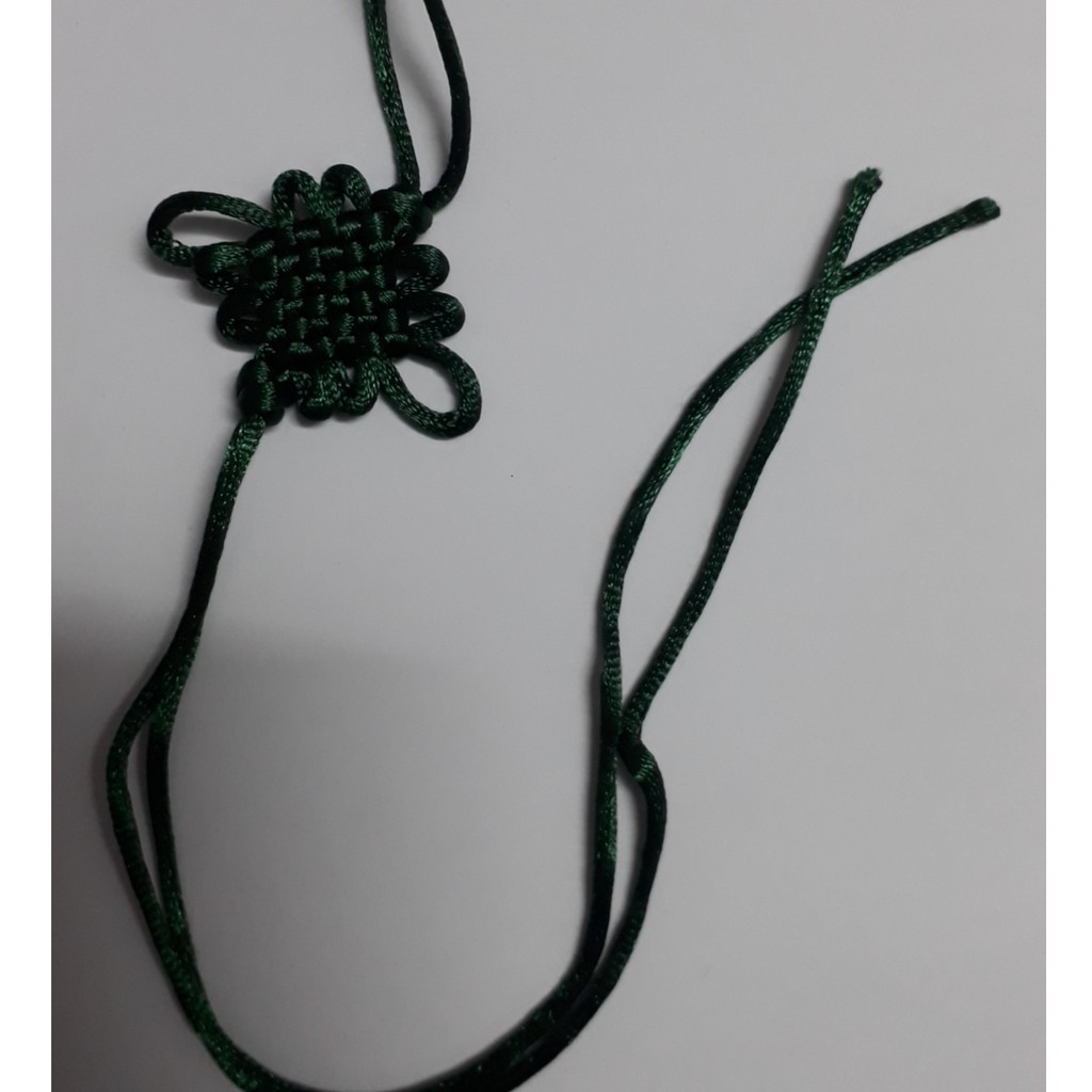 (P131A-1) Dây thắt nơ treo phụ kiện , dây treo tua rua, dây đồng tâm kết