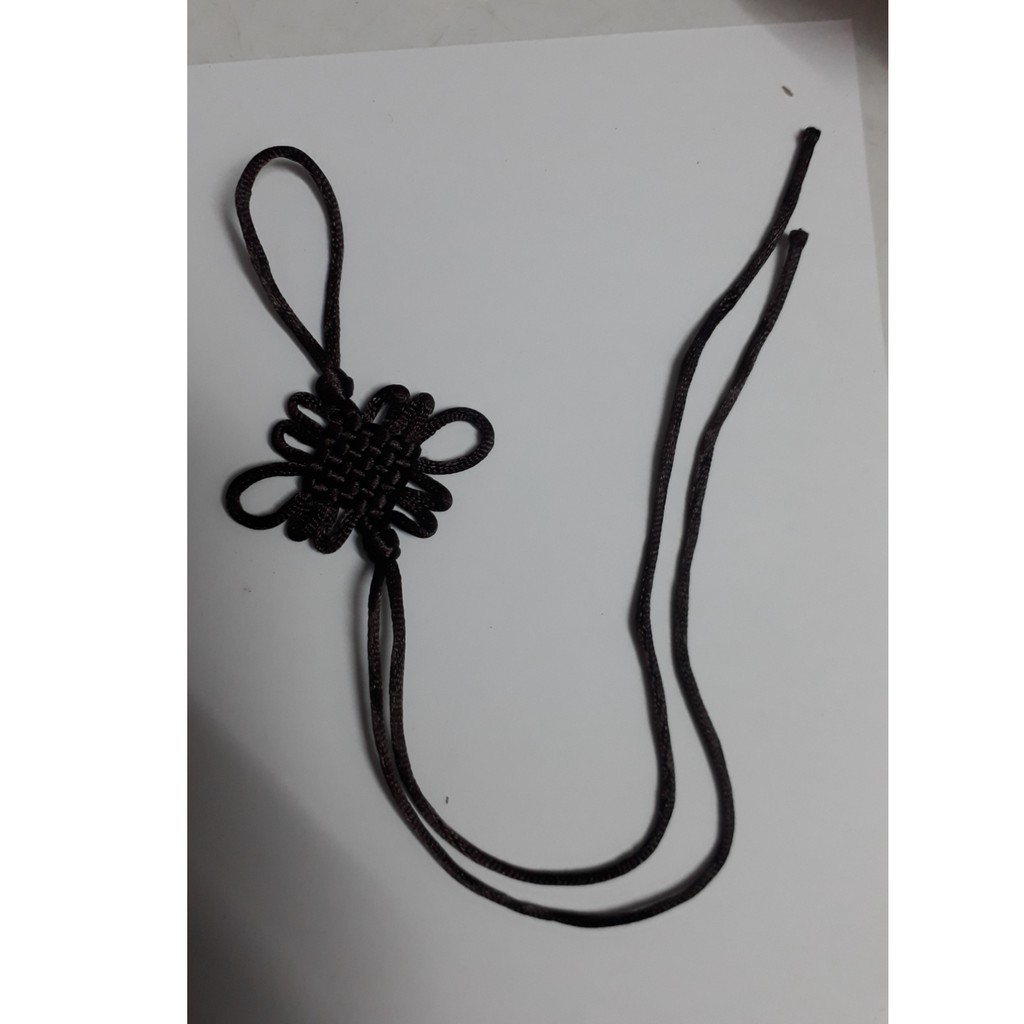 (P131A-1) Dây thắt nơ treo phụ kiện , dây treo tua rua, dây đồng tâm kết