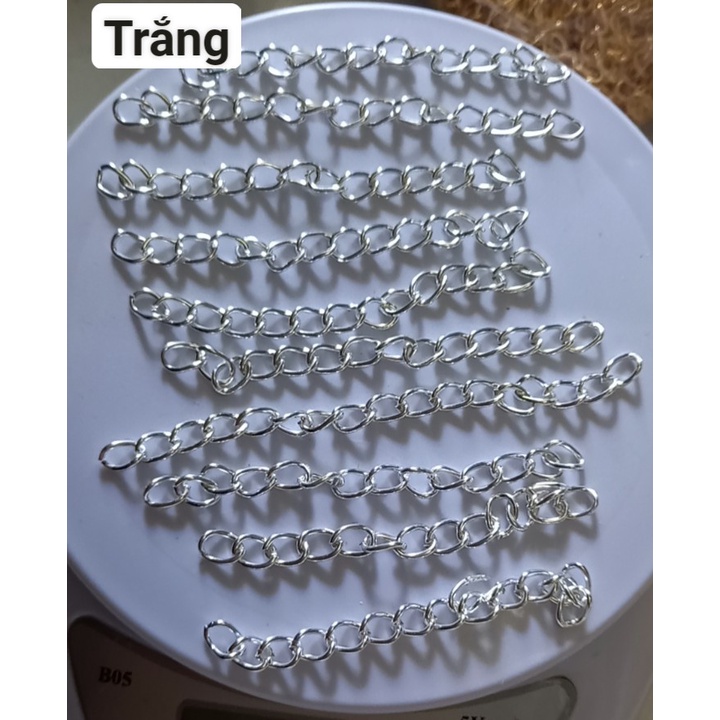 5- 20 đoạn xích làm tăng đưa vòng cổ, vòng tay