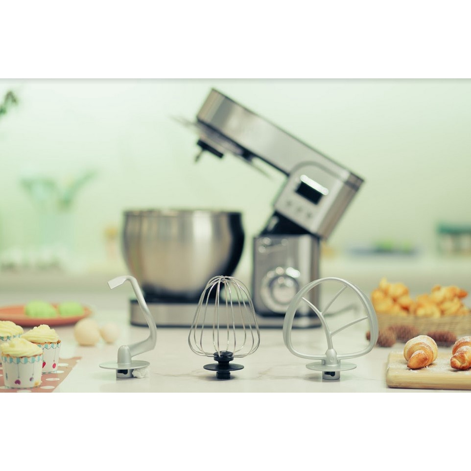 (quà tặng kèm) Máy nhồi, trộn bột đánh trứng đa năng UNIE EM5 (Bản nâng cấp)