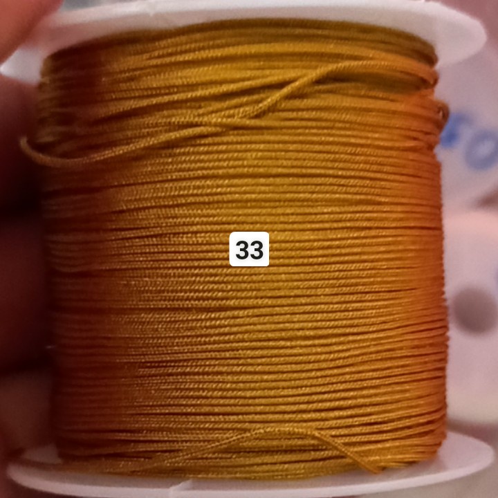 Cuộn 50m dây dù , dây ngọc size 0.8mm (#72)