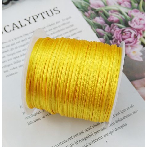 5met Dây tim bóng size 1.5mm-2mm-2,5mm, dây đan vòng tay đủ size, dây thắt vòng tay, vòng cổ may mắn