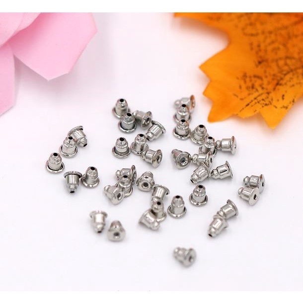 100 -200 CHỐT ĐUÔI HOA TAI - BỊT SAU KHUYÊN XỎ / CHỐT CHUÔI HOA TAI đủ kiểu