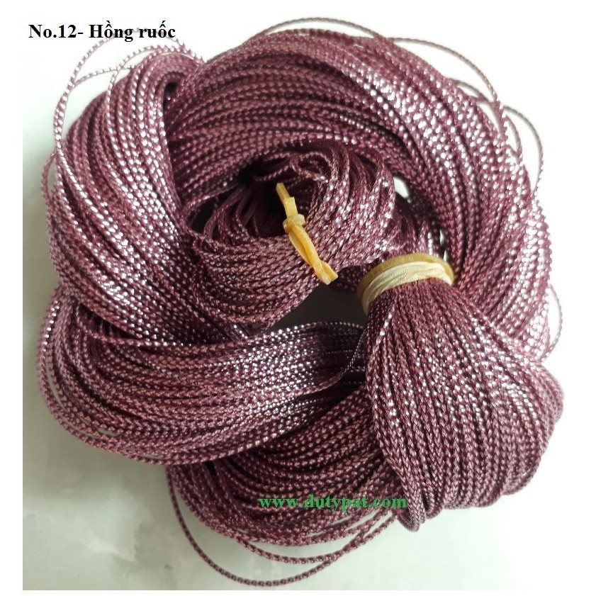 Dây Kim Tuyến Sợi Nhỏ 0.8-1mm (bó 90met) trang trí