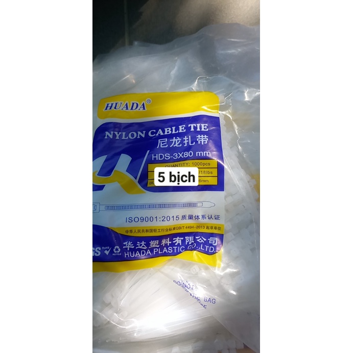 50-100 Dây rút, dây thít nhựa lạt rút nhựa đen trắng 8cm, 10cm, 12cm, 18cm, 20cm