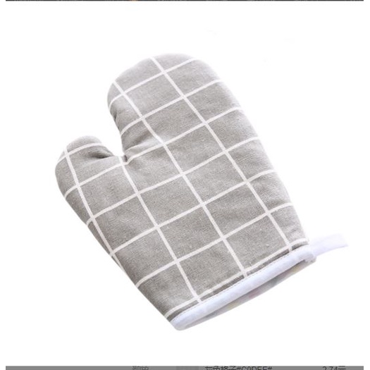 Găng Tay Làm Bánh/ Lò Nướng Nhấc Nồi Chất Liệu Dày Chống Nóng tốt, Bao tay vải   chống nóng p191-122 (1 chiếc)