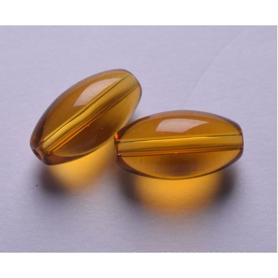 5-20 viên hạt thủy tinh lu thống 10x19mm