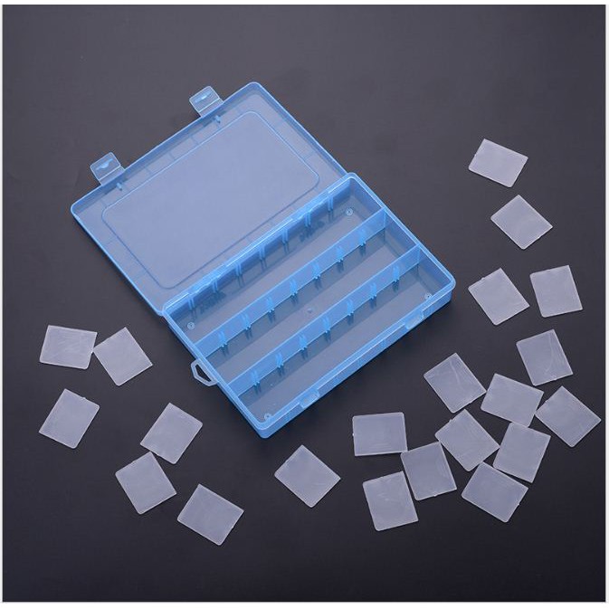 Hộp nhựa 10 /15/24/36 ngăn đựng đồ đa năng