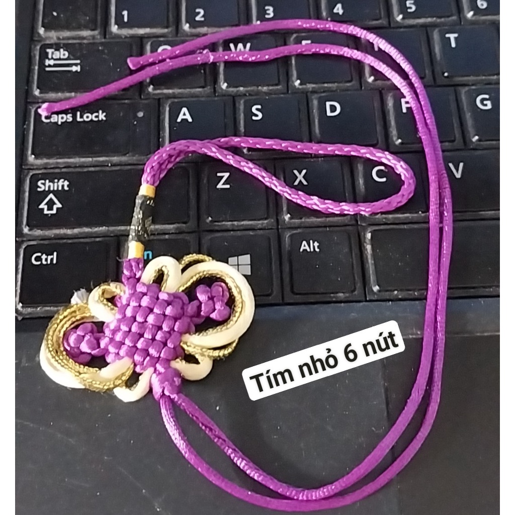 (P131A-4) Dây Thắt Nút treo phụ kiện , dây treo tua rua, dây kết đồng tâm