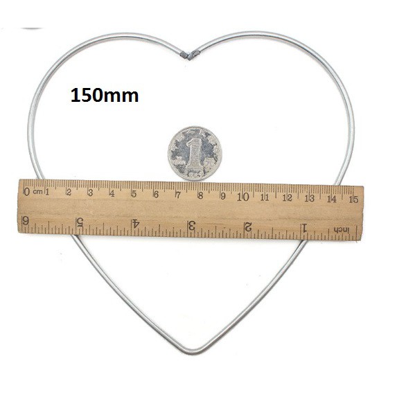 Vòng tròn, trái tim, ngôi sao từ 11-20cm làm dreamcatcher đủ loại (size vừa)