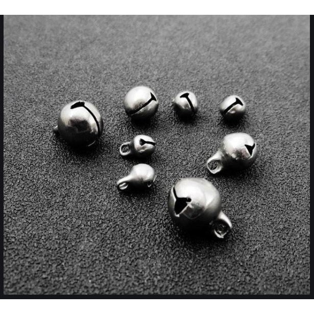 5-10 charm chuông inox không rỉ mix vòng