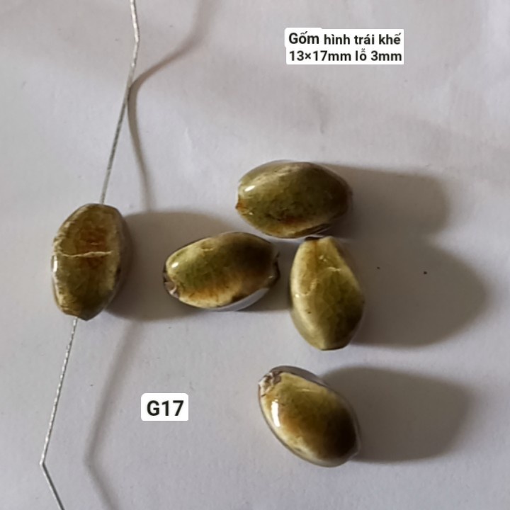 Đá gốm đính pha lê