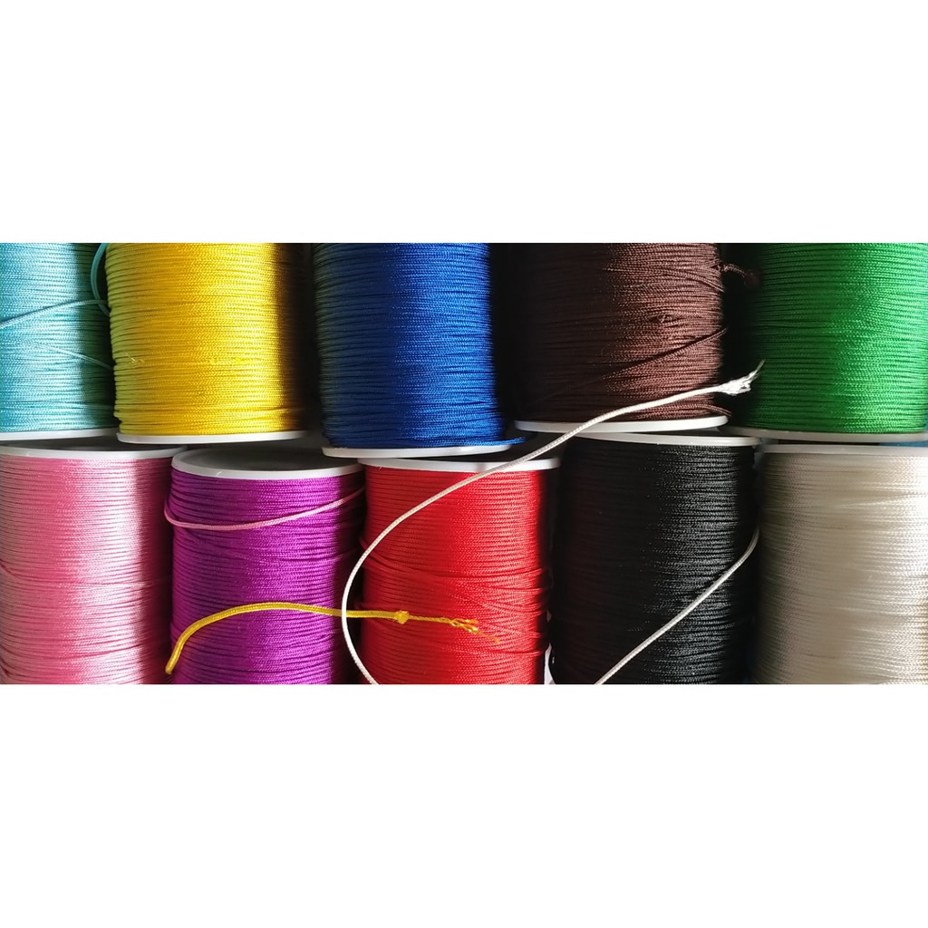 3-10m Dây dù paracord size 1.5mm có lõi sợi tròn (mẫu xịn) đan vòng tay nhiều màu, dây thắt vòng tay, vòng cổ