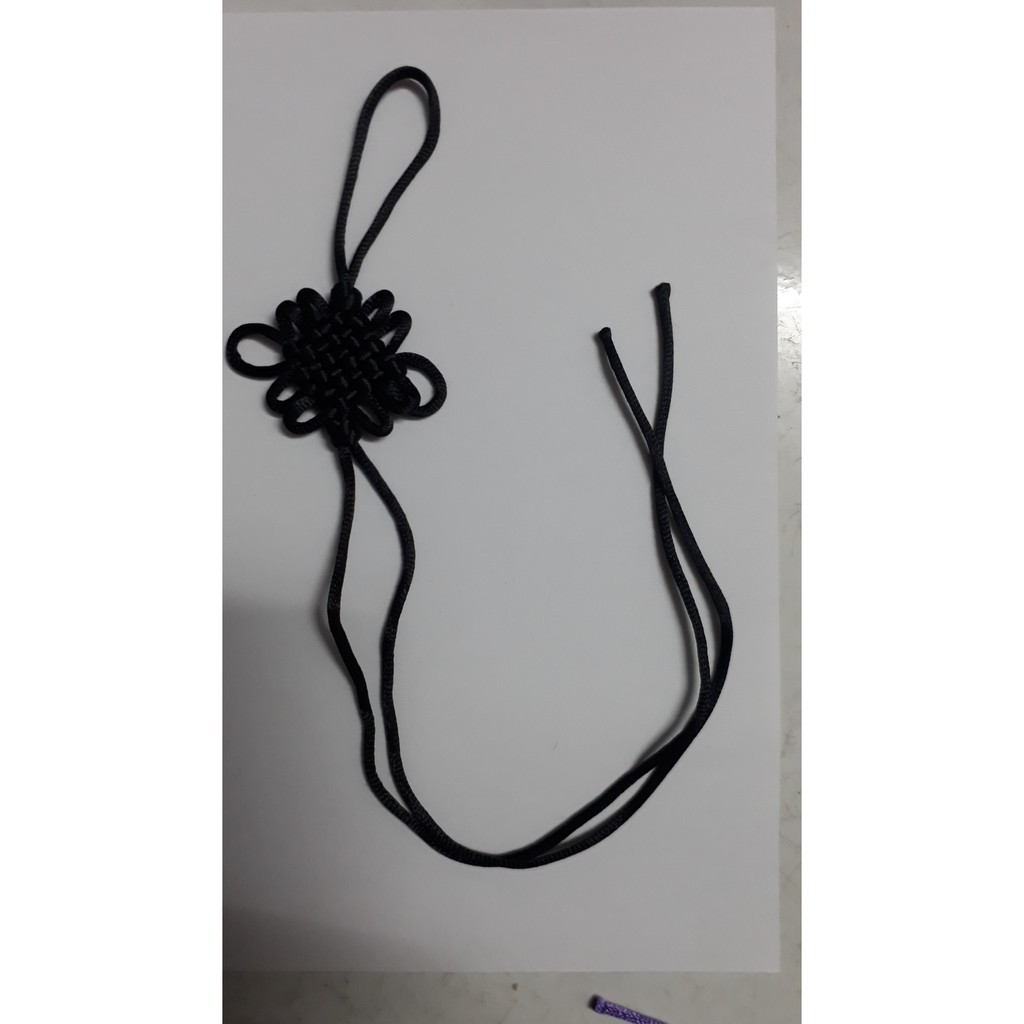 (P131A-1) Dây thắt nơ treo phụ kiện , dây treo tua rua, dây đồng tâm kết