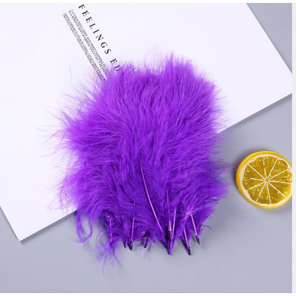 10 lông vũ xù mịn 12-14cm