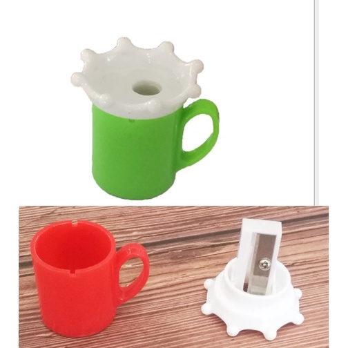 Gọt bút chì cao cấp hình ly, Chuốt bút chì sắc bén dễ sữ dụng