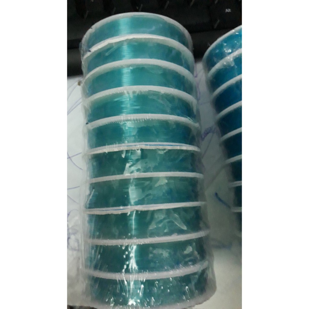 1 LỐC 10 CUỘN DÂY CƯỚC THUN ĐỦ MÀU ĐỂ CHỌN