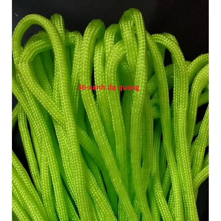 bó 3 met paracord 4mm 7 lõi nhiều màu (bổ sung màu)