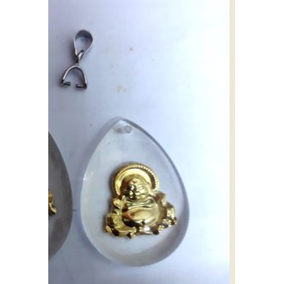 mặt dây chuyên thủy tinh mặt Phật