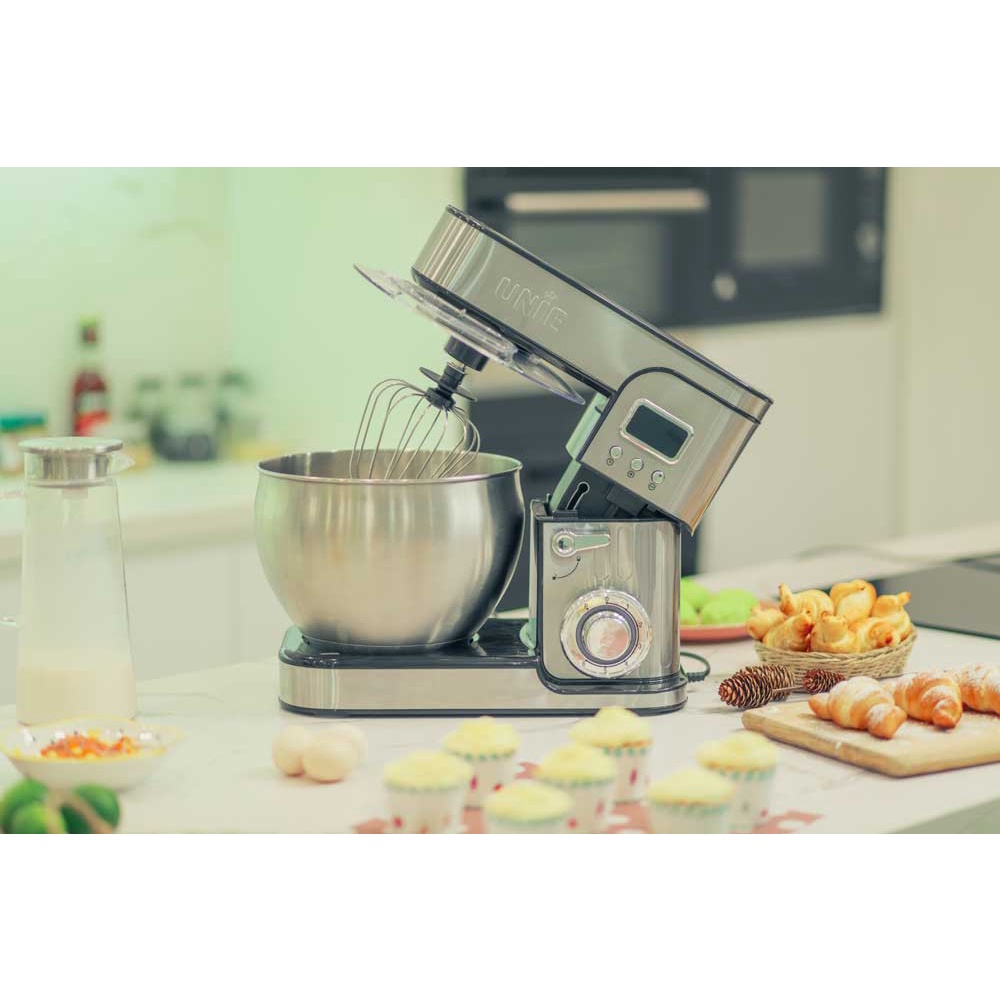 (quà tặng kèm) Máy nhồi, trộn bột đánh trứng đa năng UNIE EM5 (Bản nâng cấp)